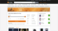 Desktop Screenshot of 91mobiles.com
